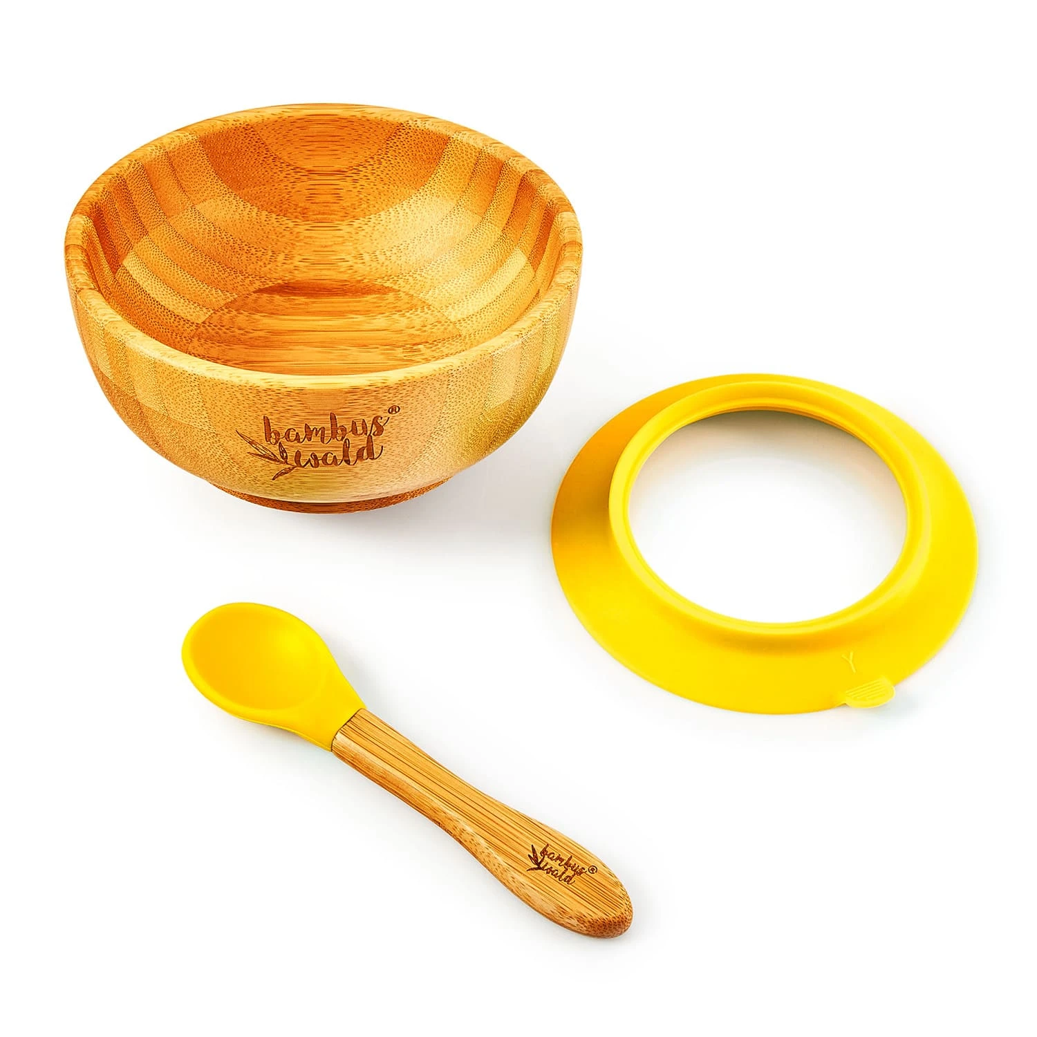 Kindergeschirr Mit Bambusschale Und Löffel 400 Ml Inkl. Saugnapf Ø: 13,7 Cm 5 Kindergeschirr Mit Bambusschale Und Löffel 400 Ml Inkl. Saugnapf Ø: 13,7 Cm – Bild 5