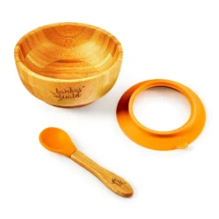 Kindergeschirr Mit Bambusschale Und Löffel 400 Ml Inkl. Saugnapf Ø: 13,7 Cm -Haushaltsgerätegeschäft 10038108 yy 0005 logo
