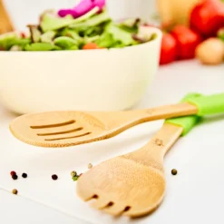 Küchenzubehör 5er-Set Pfannenwender Silikongriffe Nachhaltig Bambus 9 Küchenzubehör 5er-Set Pfannenwender Silikongriffe Nachhaltig Bambus -Haushaltsgerätegeschäft 10038113 yy 0003 logo