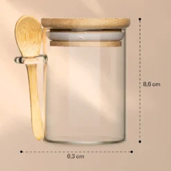 Gewürzgläser Mit Bambuslöffel 6 Stück Je 200 Ml Luftdicht 13 Gewürzgläser Mit Bambuslöffel 6 Stück Je 200 Ml Luftdicht -Haushaltsgerätegeschäft 10038292 yy 0007 logo