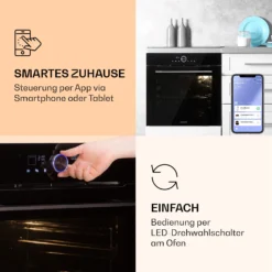 Illuminosa Smart Einbaubackofen 2800W 11 Funktionen App-Steuerung -Haushaltsgerätegeschäft 10038335 de 0003 logo