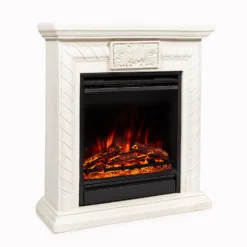 Frosty Peak Elektrischer Kamin 1800 W 10 Bis 30 °C Fernbedienung