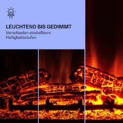 Beerenberg Elektrischer Kamin 1800 W 10 Bis 30 °C Fernbedienung 11 Beerenberg Elektrischer Kamin 1800 W 10 Bis 30 °C Fernbedienung -Haushaltsgerätegeschäft 10038398 de 0005 logo