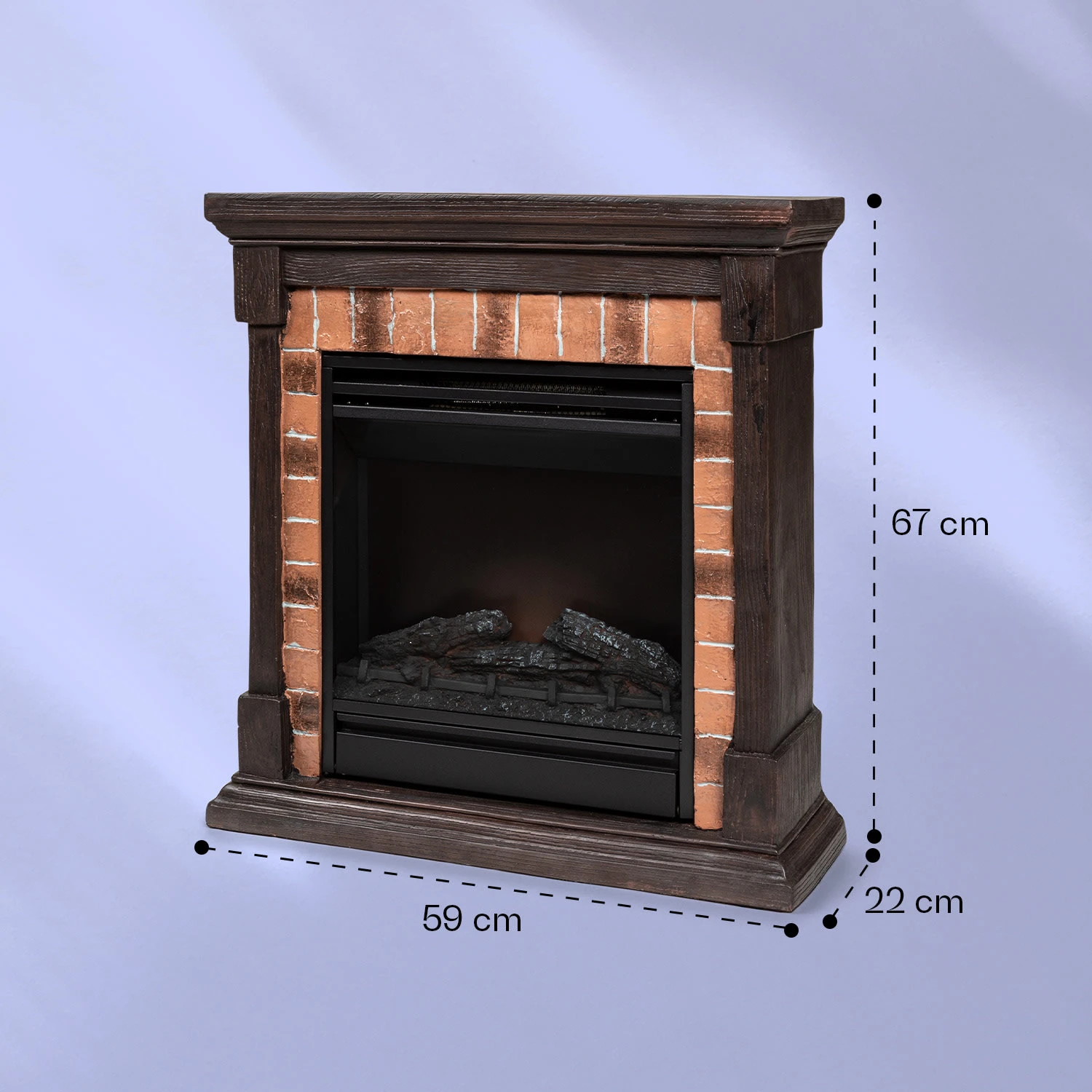 Beerenberg Elektrischer Kamin 1800 W 10 Bis 30 °C Fernbedienung 7 Beerenberg Elektrischer Kamin 1800 W 10 Bis 30 °C Fernbedienung – Bild 7