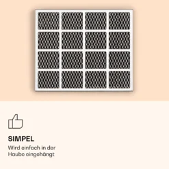 Mariana Aktivkohlefilter Zubehör Ersatz 20 X 2 X 17 Cm (BxHxT) 6 Mariana Aktivkohlefilter Zubehör Ersatz 20 X 2 X 17 Cm (BxHxT) -Haushaltsgerätegeschäft 10038408 de 0003 logo