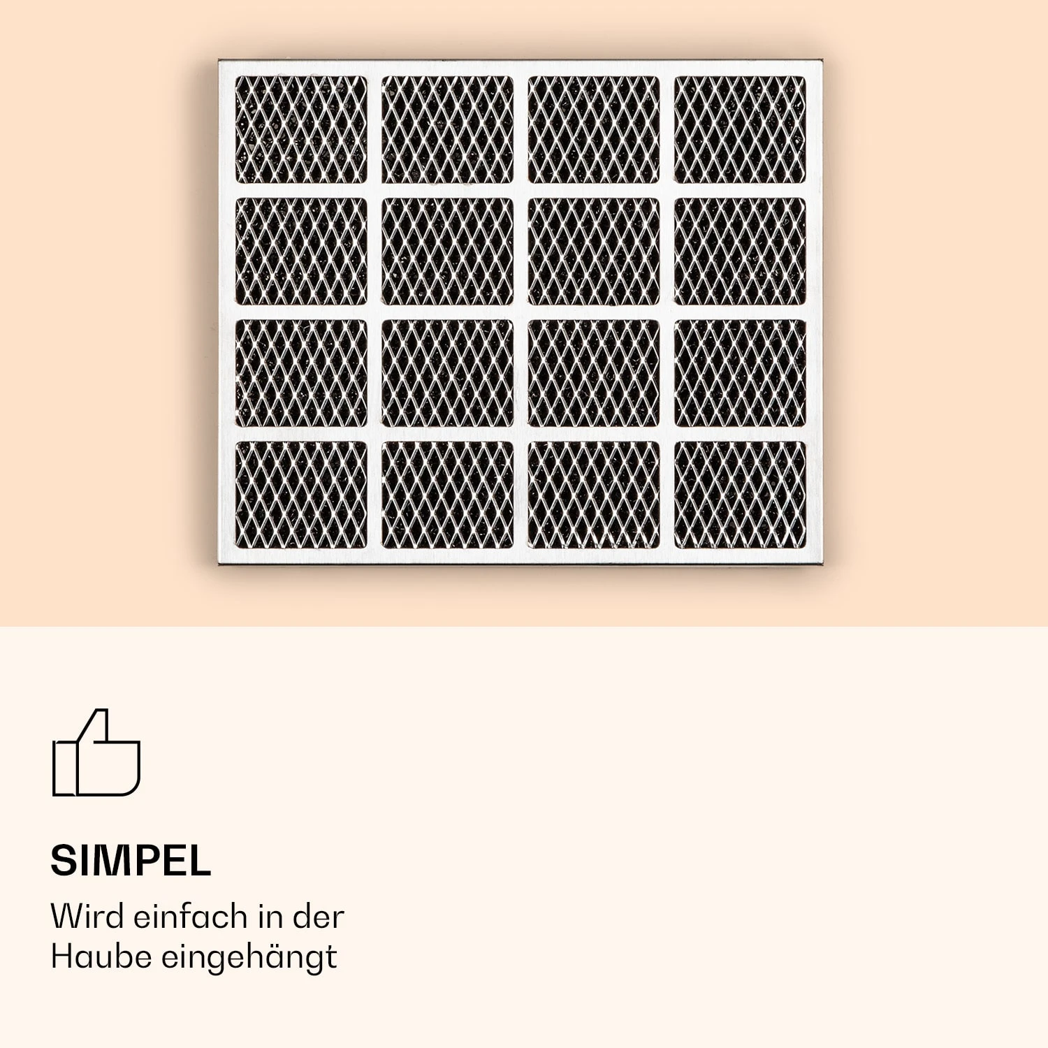 Mariana Aktivkohlefilter Zubehör Ersatz 20 X 2 X 17 Cm (BxHxT) 3 Mariana Aktivkohlefilter Zubehör Ersatz 20 X 2 X 17 Cm (BxHxT) – Bild 3