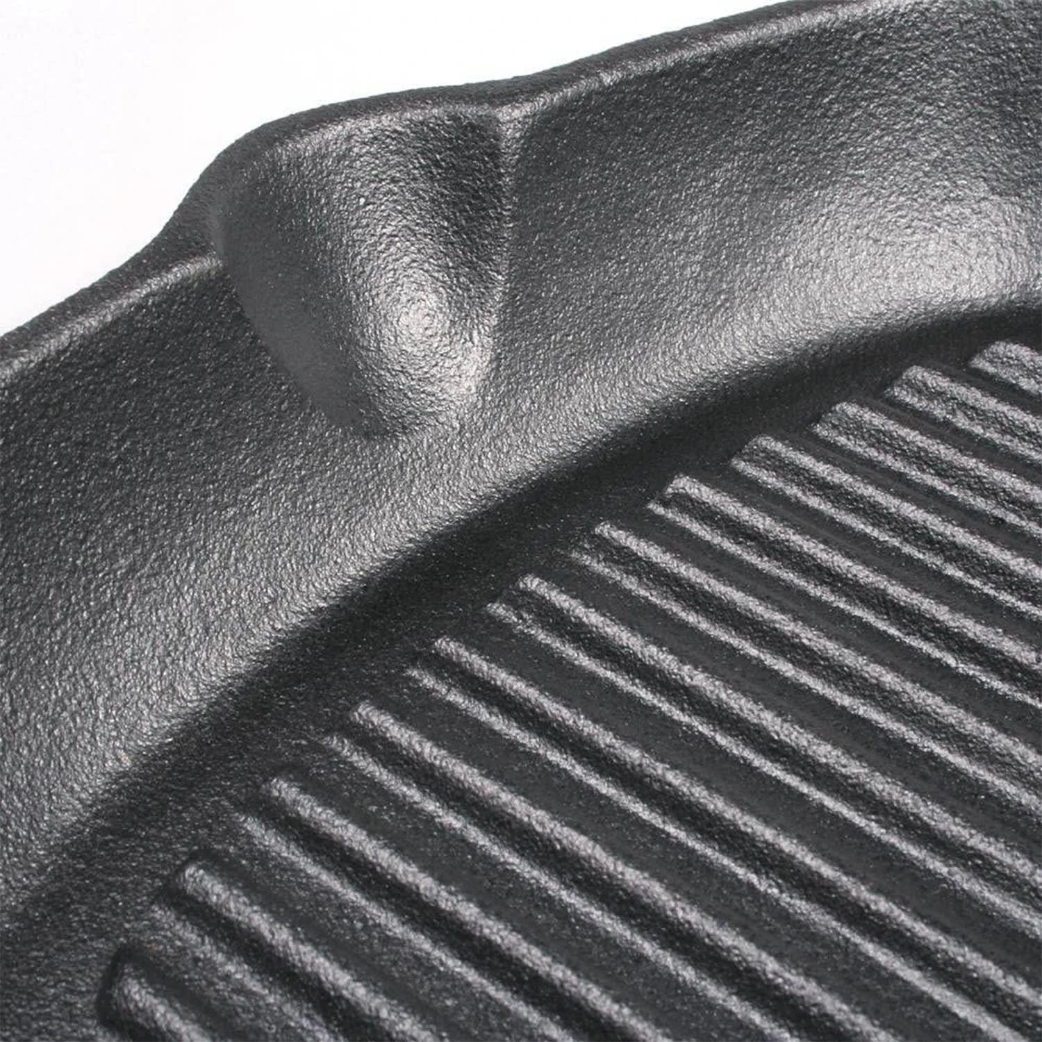 Malvi Bratpfanne 29 Cm Guss Eckig Geriffelt Voreingebrannt 29x5x29cm 3 Malvi Bratpfanne 29 Cm Guss Eckig Geriffelt Voreingebrannt 29x5x29cm – Bild 3