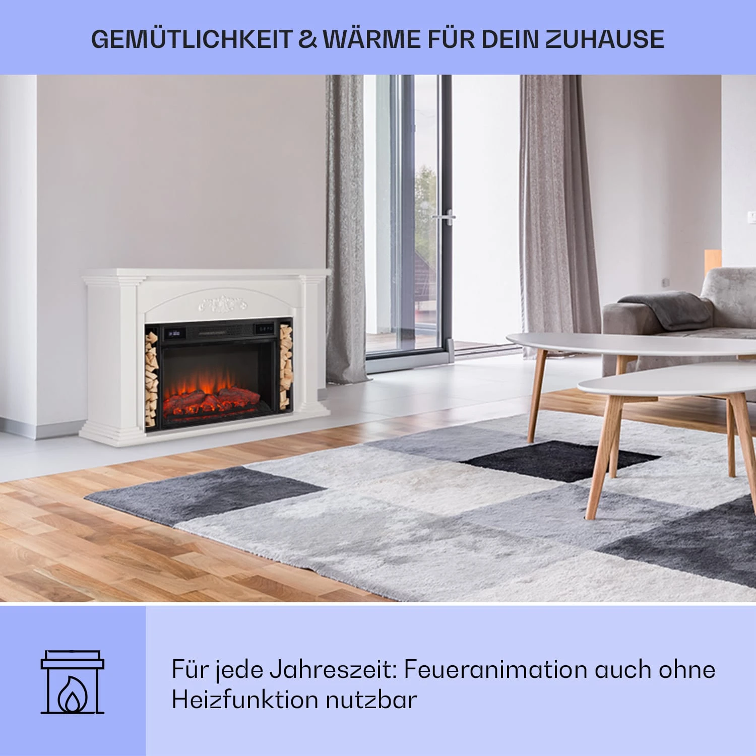 Saint Helens Elektrokamin 1900 W LED-Technik Fernbedienung 4 Saint Helens Elektrokamin 1900 W LED-Technik Fernbedienung – Bild 4