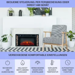 Saint Helens Elektrokamin 1900 W LED-Technik Fernbedienung 12 Saint Helens Elektrokamin 1900 W LED-Technik Fernbedienung -Haushaltsgerätegeschäft 10038615 de 0006 usp