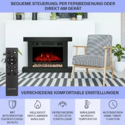 Vulsini Hideaway Elektrokamin 1900 W LED-Technik Fernbedienung 13 Vulsini Hideaway Elektrokamin 1900 W LED-Technik Fernbedienung -Haushaltsgerätegeschäft 10038619 de 0006 usp