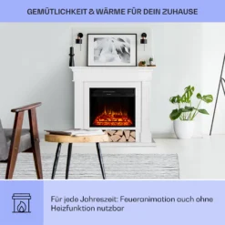 Las Pilas Elektrokamin Heizlüfter 900/1800W Wochentimer Fernbedienung 11 Las Pilas Elektrokamin Heizlüfter 900/1800W Wochentimer Fernbedienung -Haushaltsgerätegeschäft 10038629 de 0004 usp