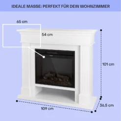 Las Pilas Elektrokamin Heizlüfter 900/1800W Wochentimer Fernbedienung 12 Las Pilas Elektrokamin Heizlüfter 900/1800W Wochentimer Fernbedienung -Haushaltsgerätegeschäft 10038629 de 0005 usp