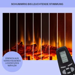 Las Pilas Elektrokamin Heizlüfter 900/1800W Wochentimer Fernbedienung 14 Las Pilas Elektrokamin Heizlüfter 900/1800W Wochentimer Fernbedienung -Haushaltsgerätegeschäft 10038629 de 0007 usp
