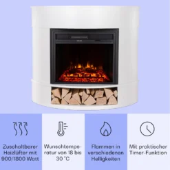 Loloru Elektrokamin Heizlüfter 900/1800W Wochentimer Fernbedienung 10 Loloru Elektrokamin Heizlüfter 900/1800W Wochentimer Fernbedienung -Haushaltsgerätegeschäft 10038631 de 0003 usp