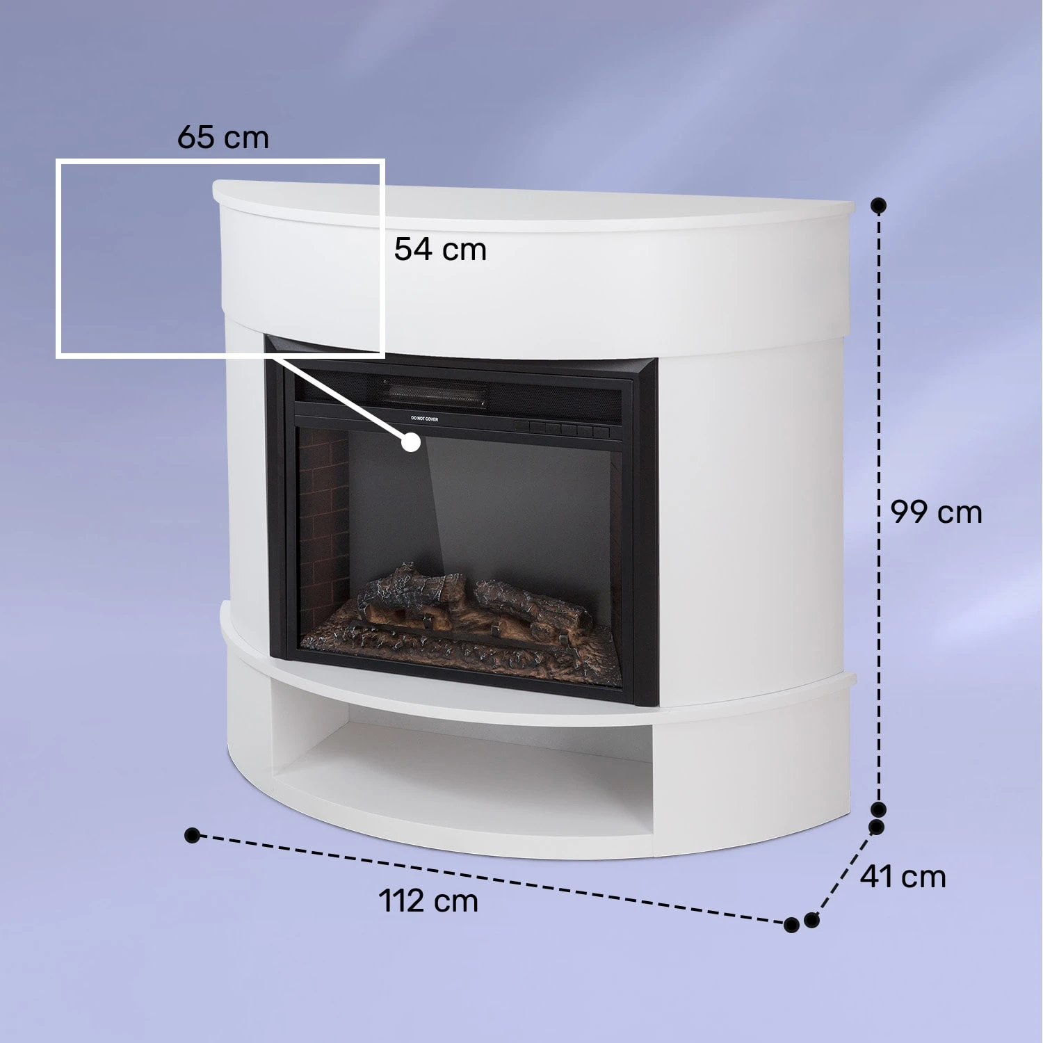 Loloru Elektrokamin Heizlüfter 900/1800W Wochentimer Fernbedienung 8 Loloru Elektrokamin Heizlüfter 900/1800W Wochentimer Fernbedienung – Bild 8