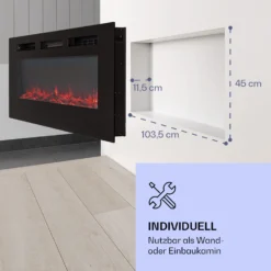 Galeras Elektrischer Wand- Und Einbaukamin 1800 W LED 3 Farben Timer 12 Galeras Elektrischer Wand- Und Einbaukamin 1800 W LED 3 Farben Timer -Haushaltsgerätegeschäft 10038689 de 0005 logo