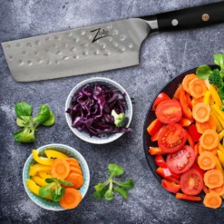 Alpha-Royal Japanese Serie 6" Nakiri Kochmesser Damaszener-Stahl 7 Alpha-Royal Japanese Serie 6" Nakiri Kochmesser Damaszener-Stahl -Haushaltsgerätegeschäft 10038994 de 0003 logo