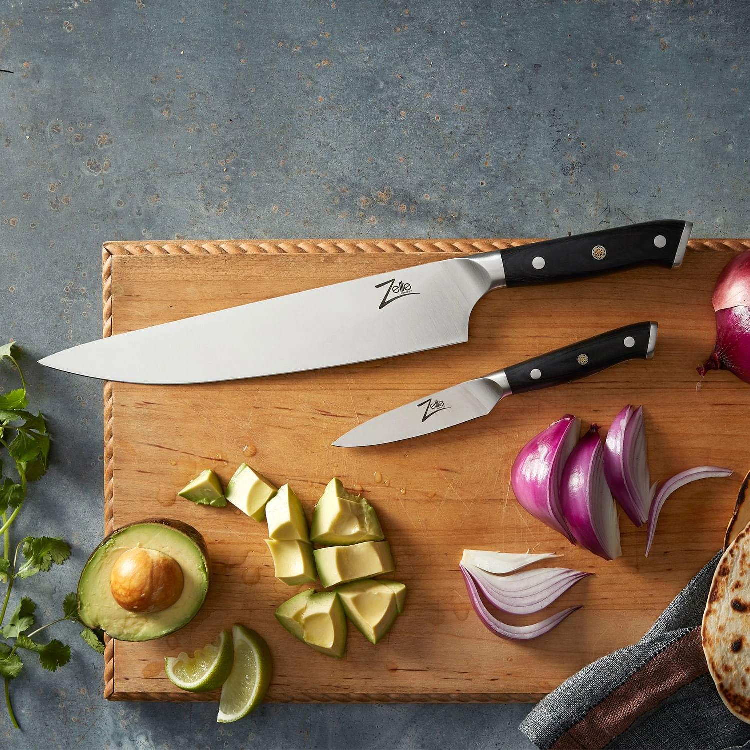 Alpha-Royal German 10" Kochmesser 56 HCR Edelstahl 3 Alpha-Royal German 10" Kochmesser 56 HCR Edelstahl – Bild 3