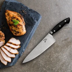 Executive-Plus Serie 8" Kochmesser 61 HRC Edelstahl -Haushaltsgerätegeschäft 10039009 de 0005 logo