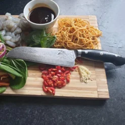 Executive-Plus Serie 7" Santokumesser 61 HRC Damaszenerstahl -Haushaltsgerätegeschäft 10039011 de 0004 logo