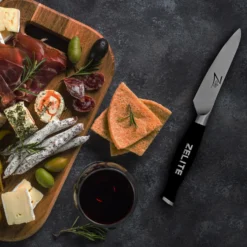 Comfort Pro Serie 4" Schälmesser 56 HRC Edelstahl -Haushaltsgerätegeschäft 10039031 yy 0003 logo