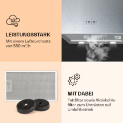 Monumenta Wandabzugshaube Aluminium 559m³/h LED EEK B 9 Monumenta Wandabzugshaube Aluminium 559m³/h LED EEK B -Haushaltsgerätegeschäft 10039394 de 0003 logo