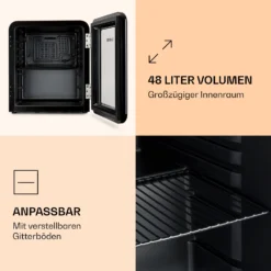 PopLife Getränkekühler Kühlschrank 0-10°C Retro-Design 10 PopLife Getränkekühler Kühlschrank 0-10°C Retro-Design -Haushaltsgerätegeschäft 10039695 de 0003 logo