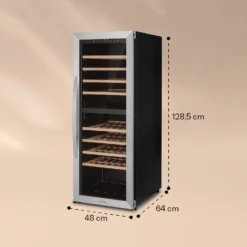 Klarstein Vinamour 77 Duo Weinkühlschrank 191 Liter 5 - 20 °C 2 Kühlzonen 15 Klarstein Vinamour 77 Duo Weinkühlschrank 191 Liter 5 - 20 °C 2 Kühlzonen -Haushaltsgerätegeschäft 10039771 yy 0007 logo