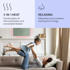 Mojave 750 Smart 2-in-1 Heizgerät Infrarot Konvektor 85x60cm 750W RGB-Licht 11 Mojave 750 Smart 2-in-1 Heizgerät Infrarot Konvektor 85x60cm 750W RGB-Licht -Haushaltsgerätegeschäft 10039818 uk 0004 logo