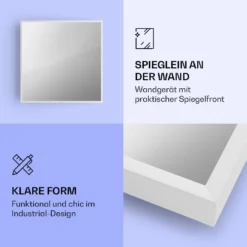 La Palma 500 Smart 2-in-1 Heizgerät Infrarot Konvektor 60x60cm 500W Spiegelfront 10 La Palma 500 Smart 2-in-1 Heizgerät Infrarot Konvektor 60x60cm 500W Spiegelfront -Haushaltsgerätegeschäft 10039828 de 0003 logo