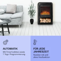 Dukono Elektrokamin 1800 W LED-Flammen Heizlüfter Timer Holzfach 13 Dukono Elektrokamin 1800 W LED-Flammen Heizlüfter Timer Holzfach -Haushaltsgerätegeschäft 10039850 de 0006 logo