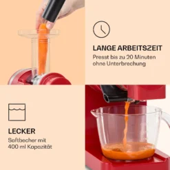 Bella Elegance Saftpresse 200 W 400 Ml BPA-frei 11 Bella Elegance Saftpresse 200 W 400 Ml BPA-frei -Haushaltsgerätegeschäft 10039898 de 0004 logo