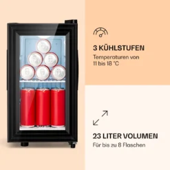 Brooklyn 23 Slim Kühlschrank LED Kunststoff-Einsatz Glastür -Haushaltsgerätegeschäft 10039904 de 0003 logo