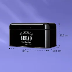 Delaware Brotkasten Metall 30 X 16 X 20,5 Cm Klappdeckel Lüftungslöcher 11 Delaware Brotkasten Metall 30 X 16 X 20,5 Cm Klappdeckel Lüftungslöcher -Haushaltsgerätegeschäft 10039910 yy 0006 dimensions