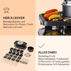 Entrecote 2-in-1 Raclette-Grill & Fondue Naturstein 1100W 8 Personen 11 Entrecote 2-in-1 Raclette-Grill & Fondue Naturstein 1100W 8 Personen -Haushaltsgerätegeschäft 10039922 de 0005 logo