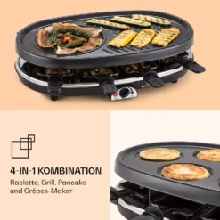 All-U-Can-Grill Raclette Raclette-Grill 4-in-1 Zubehör Für 8 Personen 9 All-U-Can-Grill Raclette Raclette-Grill 4-in-1 Zubehör Für 8 Personen -Haushaltsgerätegeschäft 10039923 de 0003 logo