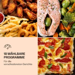 Vigor Air Heißluftfritteuse 1800 W 30 Liter 18 Programme 11 Vigor Air Heißluftfritteuse 1800 W 30 Liter 18 Programme -Haushaltsgerätegeschäft 10039941 de 0004 logo