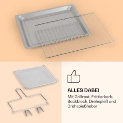 Vigor Air Heißluftfritteuse 1800 W 30 Liter 18 Programme 14 Vigor Air Heißluftfritteuse 1800 W 30 Liter 18 Programme -Haushaltsgerätegeschäft 10039941 de 0007 logo