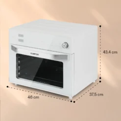 Vigor Air Heißluftfritteuse 1800 W 30 Liter 18 Programme 15 Vigor Air Heißluftfritteuse 1800 W 30 Liter 18 Programme -Haushaltsgerätegeschäft 10039941 yy 0008 dimensions