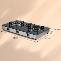 Barzona 3 Campingkocher 3 Brenner 3,4 KW & 0,75 KW & 4,3 KW Glasplatte & Edelstahlgehäuse 17 Barzona 3 Campingkocher 3 Brenner 3,4 KW & 0,75 KW & 4,3 KW Glasplatte & Edelstahlgehäuse -Haushaltsgerätegeschäft 10040045 yy 0011 dimensions