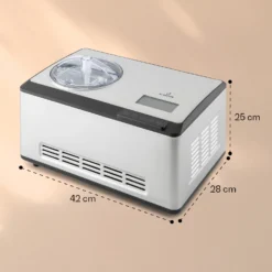 Dolce Bacio Smart Eiscremebereiter Yogurtmaker Kompressor 2 Liter WiFi Touch Edelstahl 15 Dolce Bacio Smart Eiscremebereiter Yogurtmaker Kompressor 2 Liter WiFi Touch Edelstahl -Haushaltsgerätegeschäft 10040048 yy 0008 dimensions