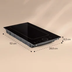 Victoria Domino Induktionskochfeld Einbau 3500W Flexzone Timer 13 Victoria Domino Induktionskochfeld Einbau 3500W Flexzone Timer -Haushaltsgerätegeschäft 10040199 yy 0007 dimensions