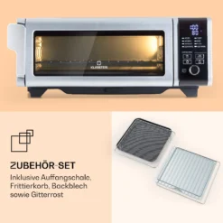 Vita-Crisp Heißluftfritteuse 1700W 10L 8 Funktionen Platzsparend 12 Vita-Crisp Heißluftfritteuse 1700W 10L 8 Funktionen Platzsparend -Haushaltsgerätegeschäft 10040224 de 0006 logo