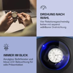 St. Gallen Premium Uhrenbeweger 2 Uhren 4 Geschwindigkeiten 8 St. Gallen Premium Uhrenbeweger 2 Uhren 4 Geschwindigkeiten -Haushaltsgerätegeschäft 10040247 de 0003 logo