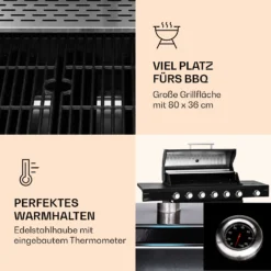 Valdosta 6.1 Gasgrill 6+1 Brenner 19,3 KW Gesamtleistung 10 Valdosta 6.1 Gasgrill 6+1 Brenner 19,3 KW Gesamtleistung -Haushaltsgerätegeschäft 10040269 de 0003 logo