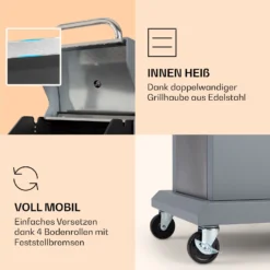 Lucifer 2 Gasgrill 2 X 3,6 KW Brenner 45x45cm Grill Edelstahl Mobil 13 Lucifer 2 Gasgrill 2 X 3,6 KW Brenner 45x45cm Grill Edelstahl Mobil -Haushaltsgerätegeschäft 10040279 de 0006 logo