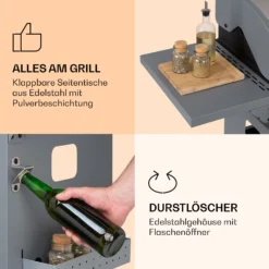 Lucifer 4 Gasgrill 4 X 3,6 KW Brenner 69x45cm Grill Edelstahl Mobil 12 Lucifer 4 Gasgrill 4 X 3,6 KW Brenner 69x45cm Grill Edelstahl Mobil -Haushaltsgerätegeschäft 10040281 de 0005 logo