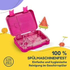 Junior Lunchbox 6 Fächer 21,3 X 15 X 4,5 Cm (BxHxT) BPA-frei 13 Junior Lunchbox 6 Fächer 21,3 X 15 X 4,5 Cm (BxHxT) BPA-frei -Haushaltsgerätegeschäft 10040338 de 0005 usp