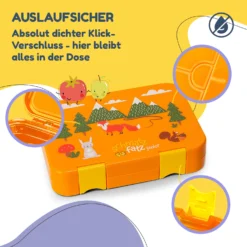 Junior Lunchbox 6 Fächer 21,3 X 15 X 4,5 Cm (BxHxT) BPA-frei -Haushaltsgerätegeschäft 10040339 de 0003 usp
