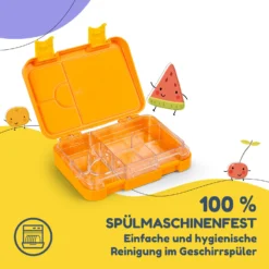 Junior Lunchbox 6 Fächer 21,3 X 15 X 4,5 Cm (BxHxT) BPA-frei -Haushaltsgerätegeschäft 10040339 de 0005 usp